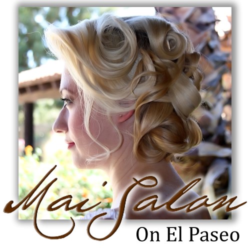 Mai Salon Bride’s Curls on Curls Best Hair Stylist In Palm Desert Ca Mai Salon on El Paseo